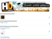 Tablet Screenshot of humordidao.com